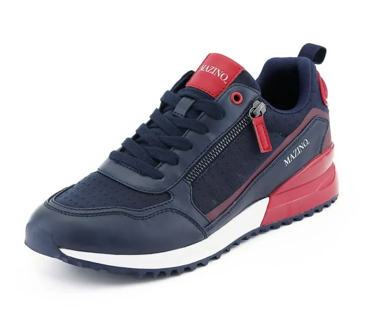 Mazino Spinel Classic Trainers Men’s Black White Sneakers
